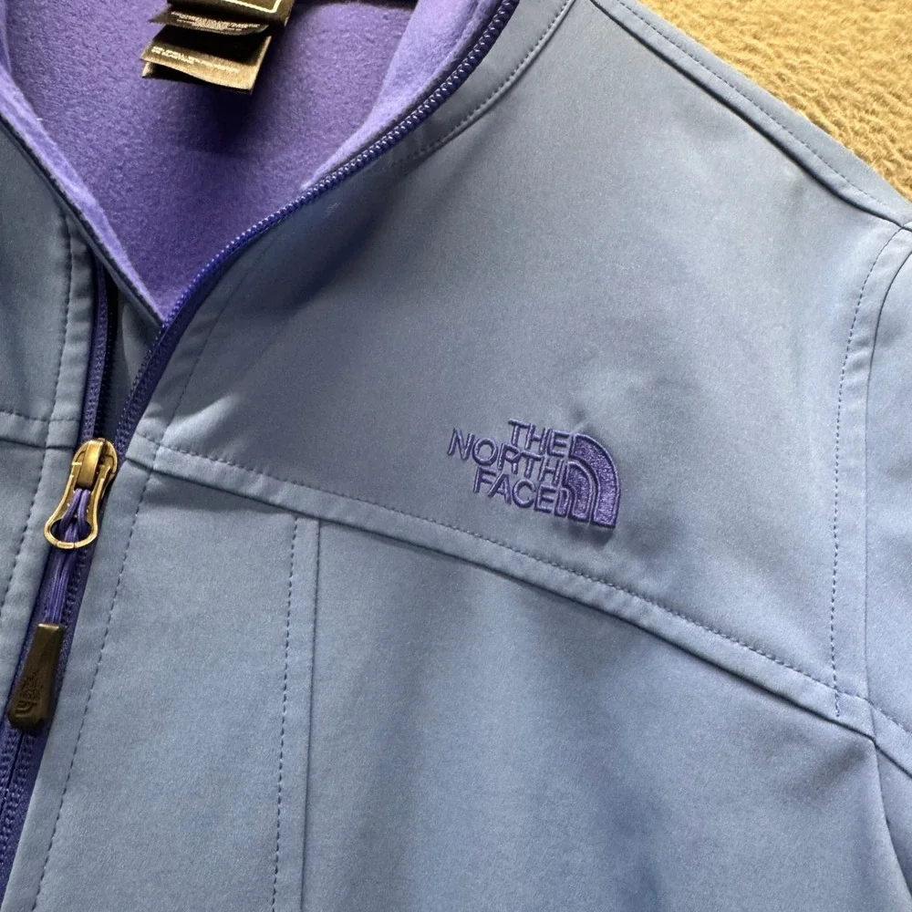 The North Face Softshell Jacket Womens‎ XL Apex Orello Coastline Blue Outdoor